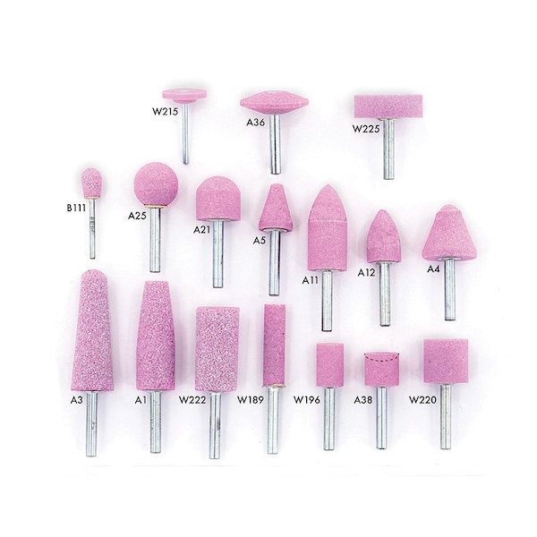 United Abrasives/Sait Mounted PointW17738x34x18A60RPK20 27310 - main